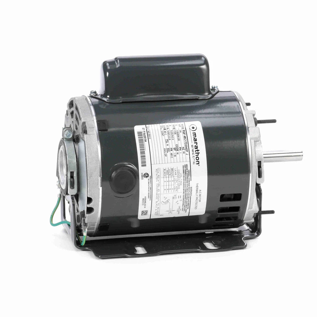 Marathon B313 ODP Electric Motor 1/4HP 1725RPM 1Ph 115/230V 48Y