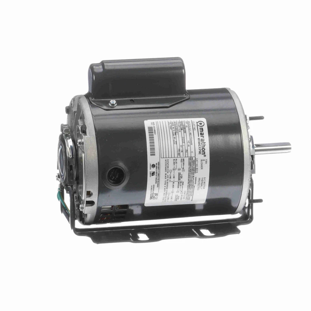 Marathon B315 ODP Electric Motor 1/3HP 1725RPM 1Ph 115/208-230V 48Z