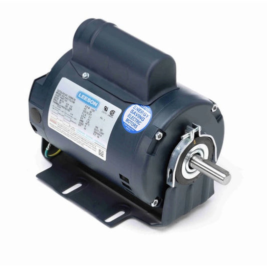 Leeson 102965 ODP Electric Motor 1/2HP 1725RPM 1Ph 277V 56