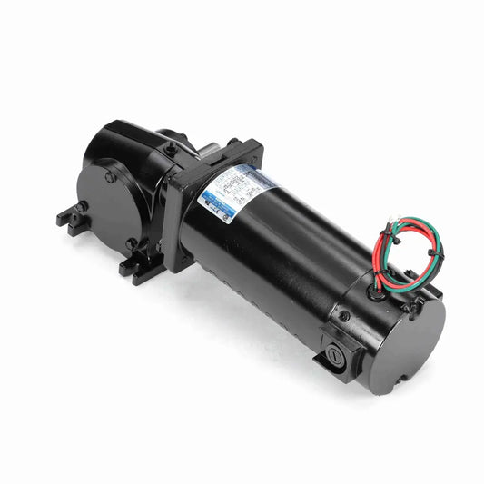 Leeson M1135042 Right Angle Gearmotor 1/4HP 62RPM 90VDC 34FR