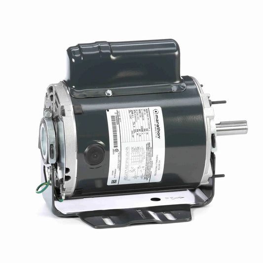 Marathon B317 ODP Electric Motor 1/2HP 1725RPM 1Ph 115/208-230V 56