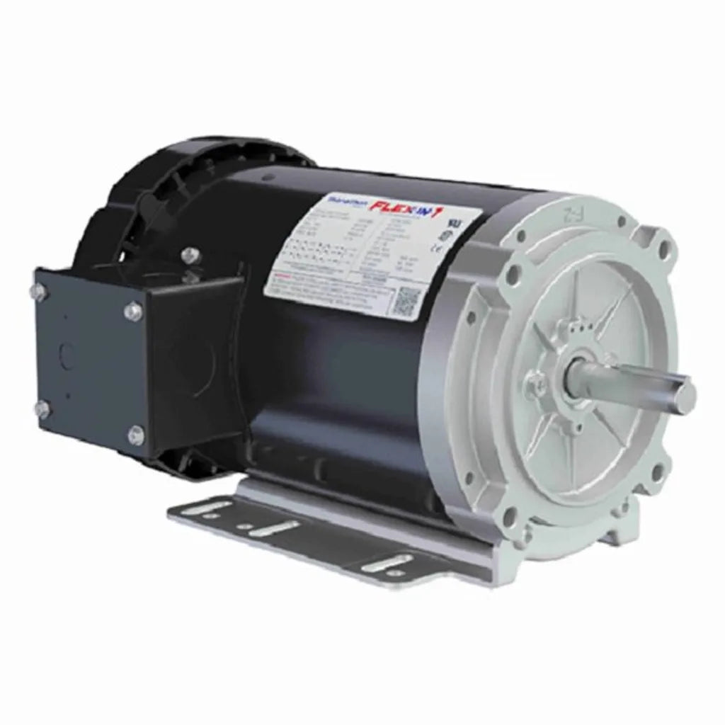 Marathon FX32BK002 TEFC Electric Motor 1.5HP 3450RPM 3Ph 230/460V 56HC