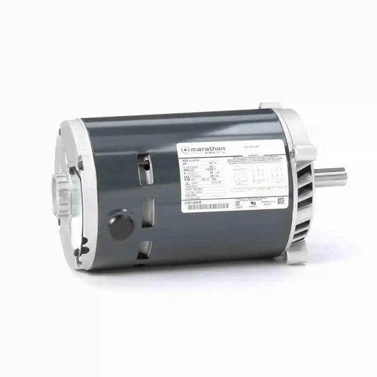 Marathon K220AA ODP Electric Motor 1HP 3450RPM 3Ph 208-230/450V 56C