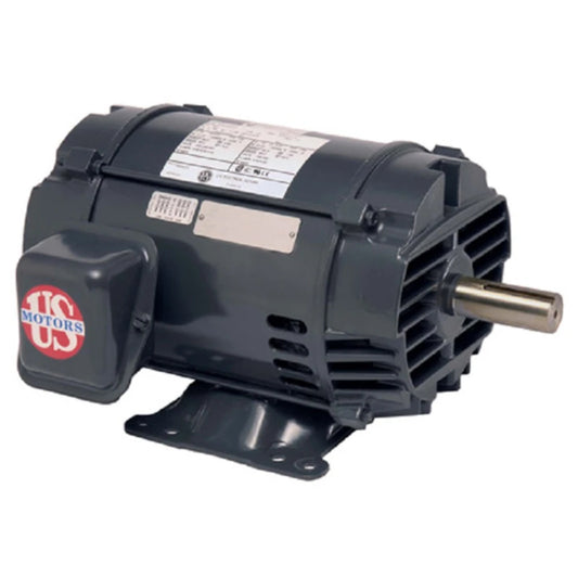 Nidec D10P2D ODP Electric Motor 10HP 1800RPM 3Ph 208-230/460V 215T