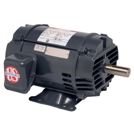 US Motors 1139M TEAO Electric Motor 1/2HP 575RPM 3Ph 208-230/460V 56YZ