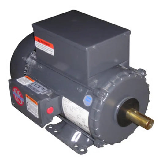 US Motors FD5CM2K18 TEFC Farm Duty Motor 5HP 1740RPM 1Ph 230V 184T
